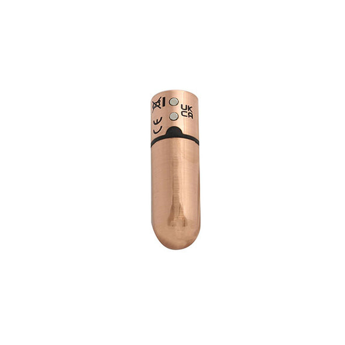 Patronvibrator First Class Mini PowerBullet Crystal 9 Guldrosa