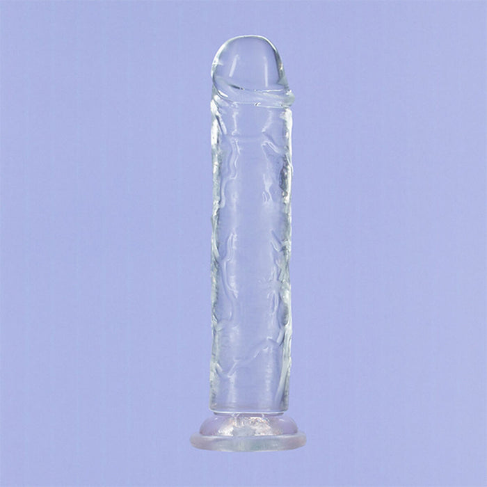 Realistisk dildo Shine Inline Crystal Addiction (23 cm)