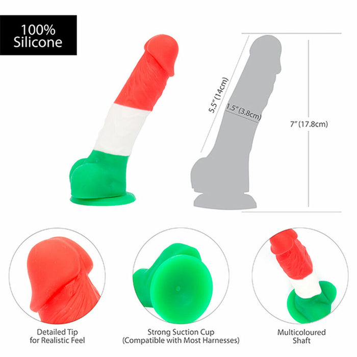 Realistisk dildo Addiction Leonardo (18 cm)