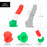 Realistisk dildo Addiction Leonardo (18 cm)