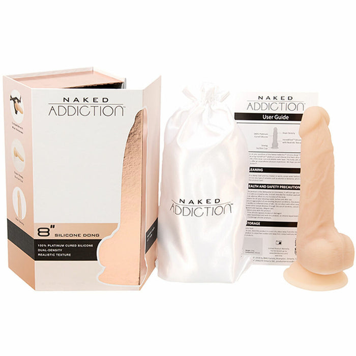 Realistisk dildo Addiction Dual Density 8 Inch