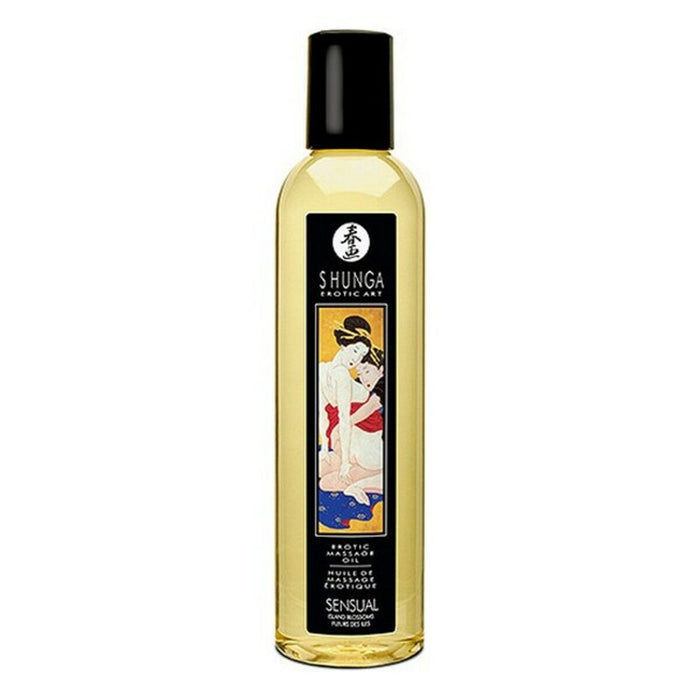 Erotisk Massageolja Island Blossoms Shunga (250 ml)