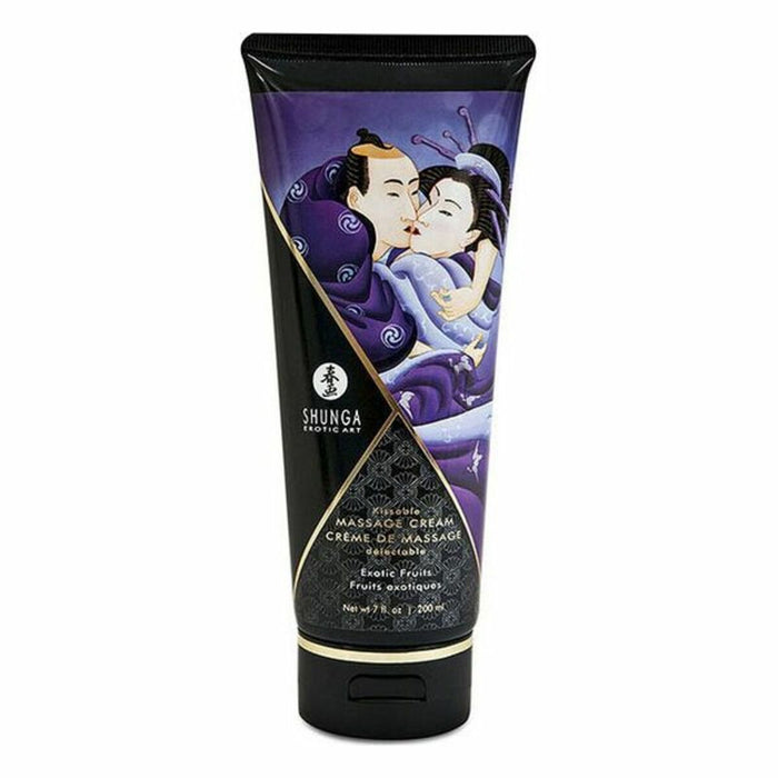 Massagekräm Shunga SH4102 Exotiska frukter (200 ml) (200 ml)
