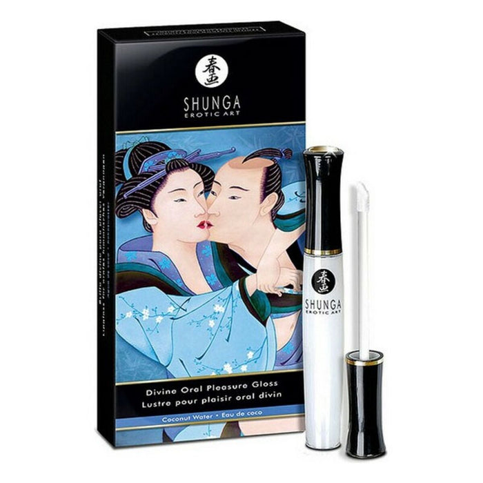 Läggglans Divine Oral Pleasure med kokosvatten Shunga GR27352 (10 ml)