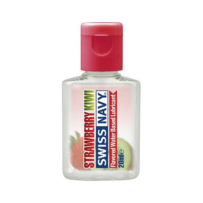 Vattenbaserat glidmedel Swiss Navy Jordgubbe Kiwi (20 ml)