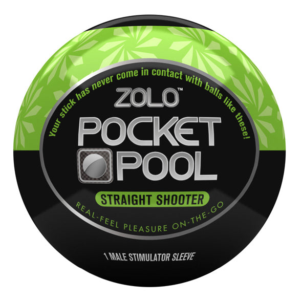 Masturberingsapparat Pocket Pool Straight Shooter Zolo ZOLOPPSTS