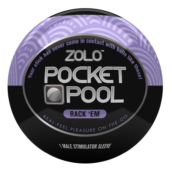 Masturberingsapparat Pocket Pool Rack Em Zolo ZOLOPPRE