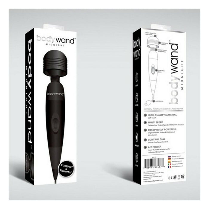 Midnight Plug In Trollspö Massör Svart Bodywand 5637