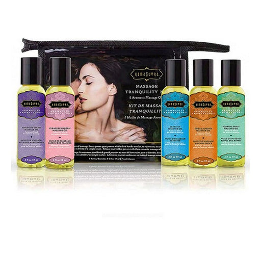 Massageolja Tranquility Kit Naturals Kama Sutra (5 x 59 ml)