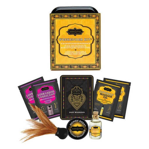 Lustask Large Pleasure Kit Weekender Coconut Pineapple Kama Sutra