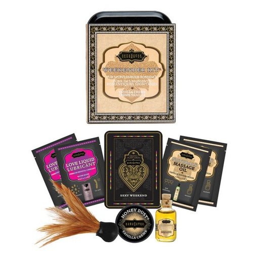 Lustask Large Pleasure Kit Weekender Vanilla Creme Kama Sutra
