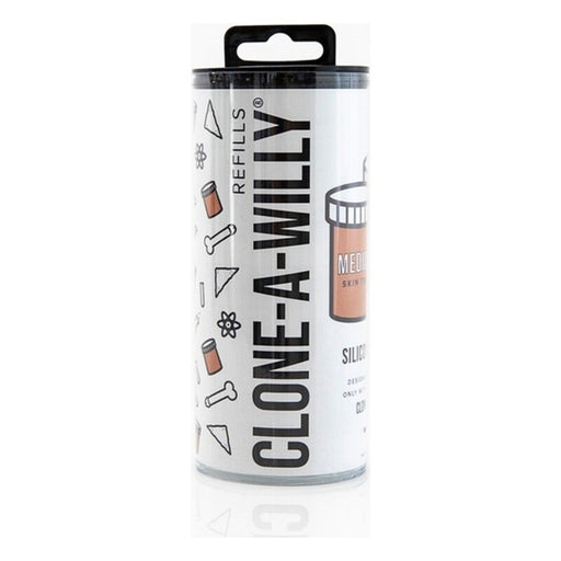 Silikonpåfyllning av penisklon Medium Skin Clone A Willy