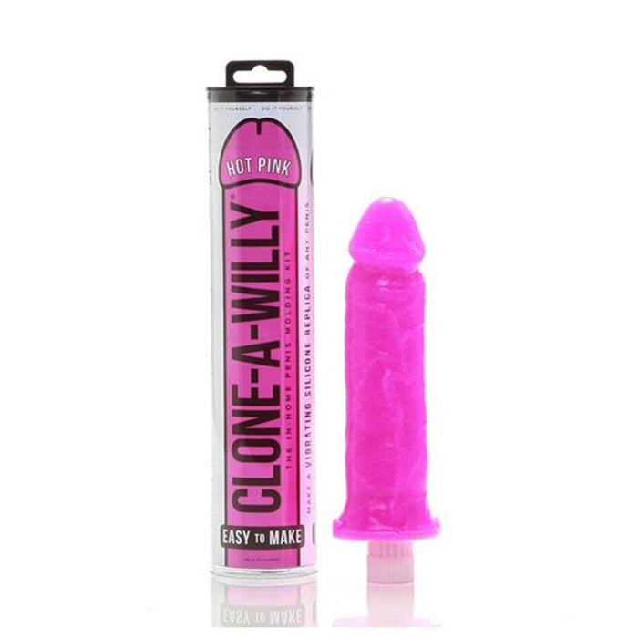 Hot Pink-Gjutningssats för penis Clone A Willy CBD16