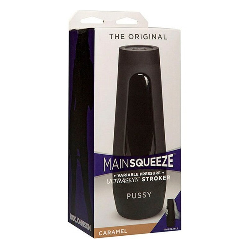 Masturberingsapparat Main Squeeze Ultraskyn Pussy Caramel
