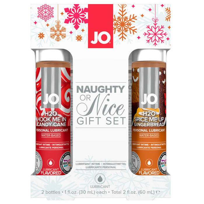 Man Basic Water Glide 100 ml System Jo Naughty or Nice (2 x 30 ml)
