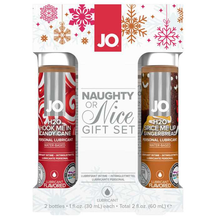 Man Basic Water Glide 100 ml System Jo Naughty or Nice (2 x 30 ml)