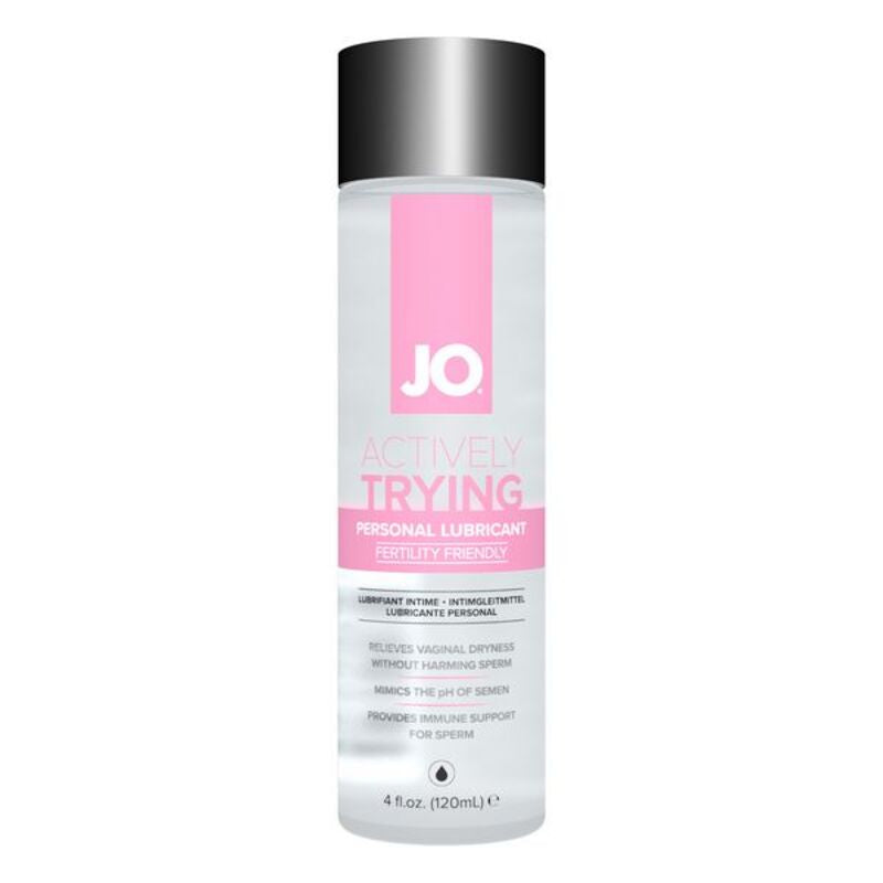 Vattenbaserat glidmedel Actively Trying TTC Original (120 ml) System Jo