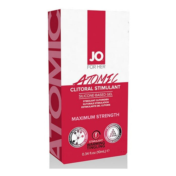 Värmande klitorisstimuleringsmedel Atomic 10 ml System Jo SJ40179