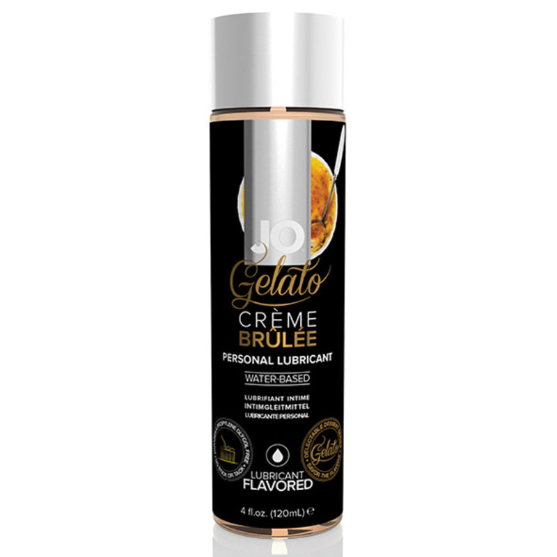 Vattenbaserat glidmedel Gelato med Creme Brulee-arom 120 ml System Jo 209