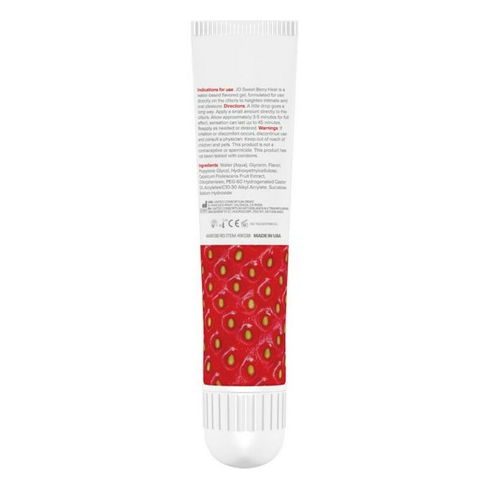 Stimulerande Gel för kvinnor Sweet Berry Heat System Jo