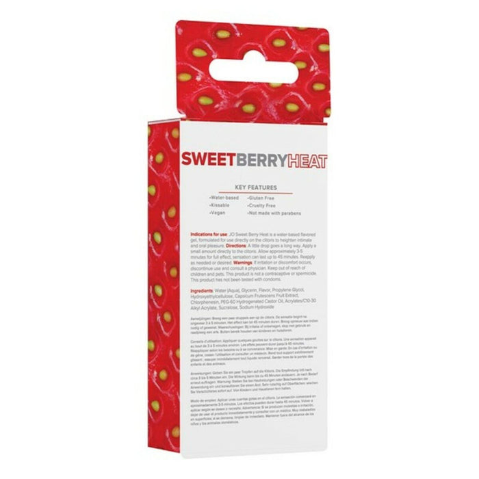 Stimulerande Gel för kvinnor Sweet Berry Heat System Jo