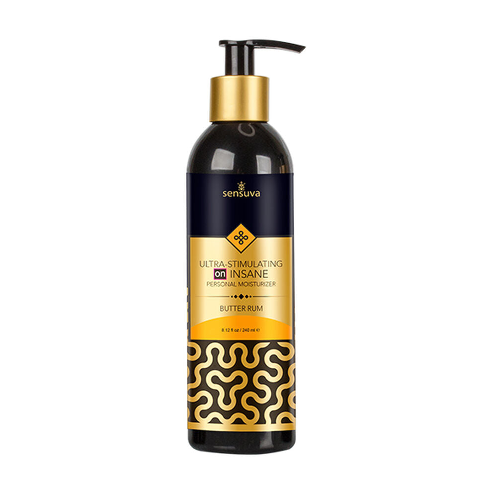 Glidmedel Ultra-Stimulating  Sensuva Butter Rum 240 ml