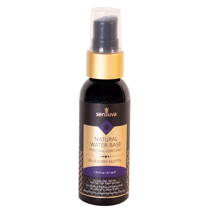 Glidmedel Vattenbaserad Sensuva Blueberry Muffin 57 ml
