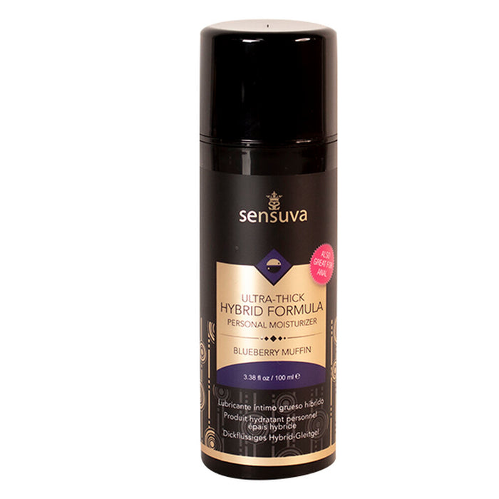 Glidmedel Sensuva Ultra-Thick Hybrid Personal Moisturizer Blueberry Muffin (100 ml)