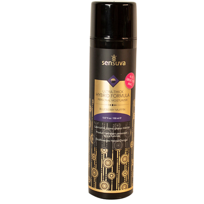 Glidmedel Sensuva Ultra-Thick Hybrid Personal Moisturizer Blueberry Muffin (150 ml)