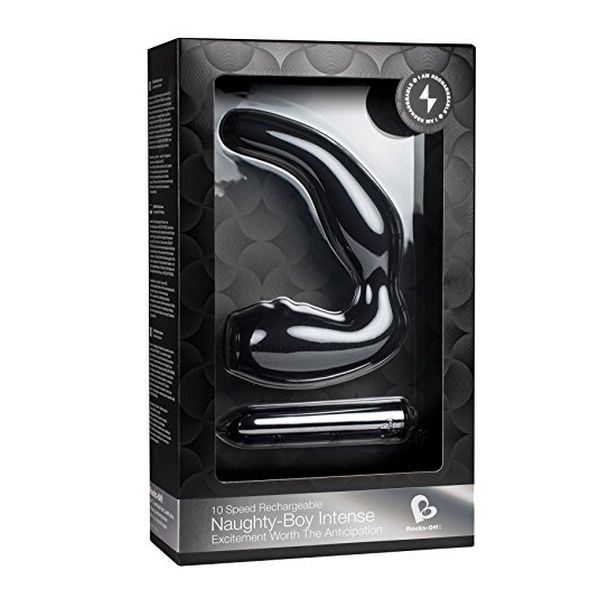 Naughty-Boy Intense 10-Speed Svart Rocks-Off 12125