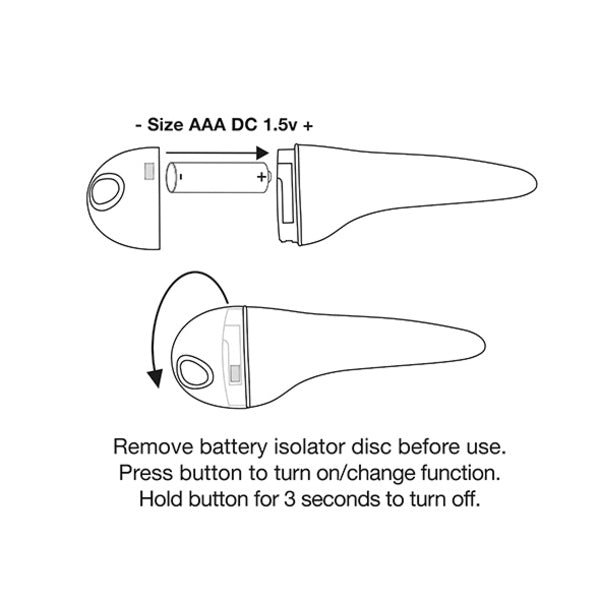 Patronvibrator Aura Rocks-Off 13399