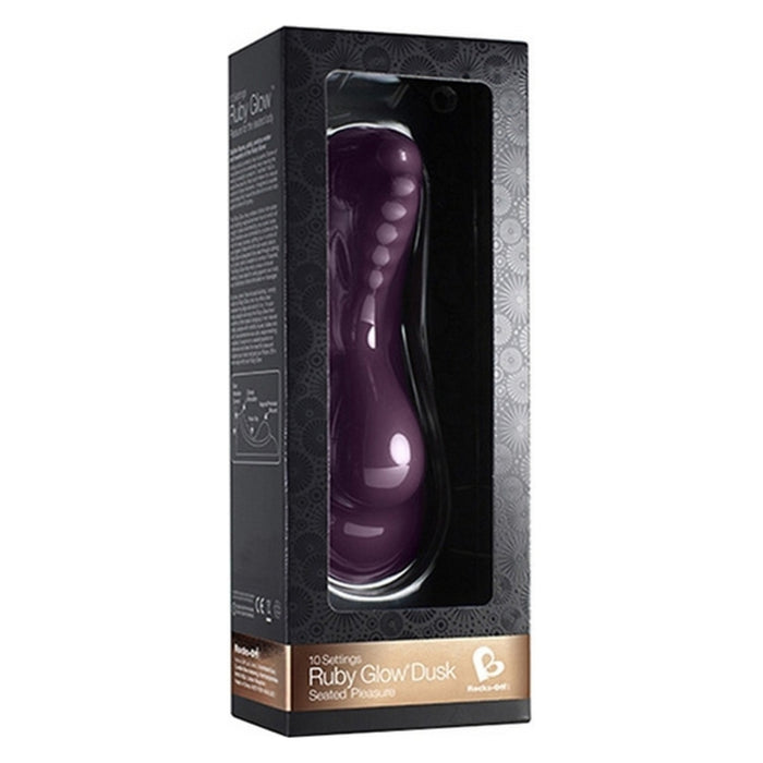 G-spotvibrator Rocks-Off Glow Dusk Lila