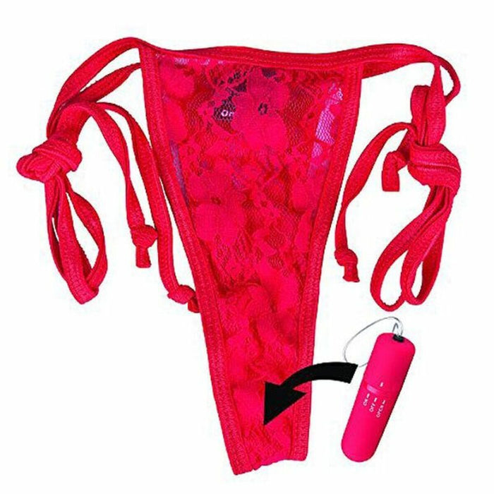 Vibratortrosa med fjärrkontroll Panty Vibe, röd The Screaming O SCPNTY-R-110
