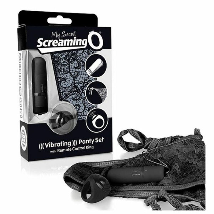 Remote Control Panty Vibe Black The Screaming O SCPNTY-BL-110