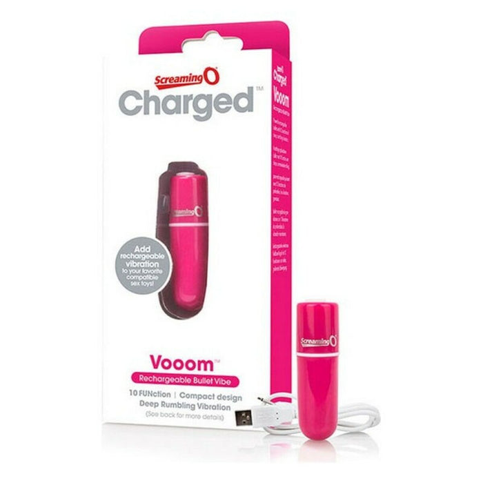 Charged Vooom Klitorisvibrator Rosa The Screaming O Charged