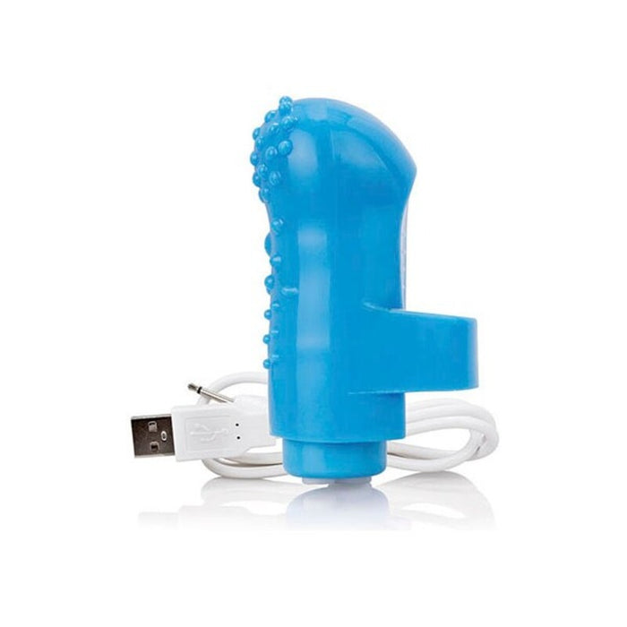 Charged FingO Fingervibrator Blå The Screaming O Charged