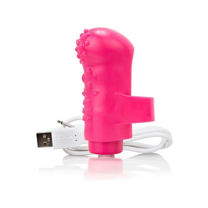 Charged FingO Fingervibrator Rosa The Screaming O Charged