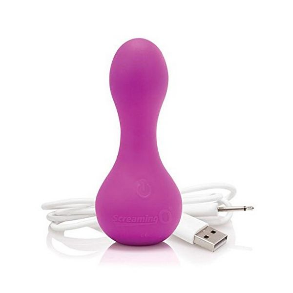 Uppladdningsbar vibrator Moove Vibe, mörklila The Screaming O 12716