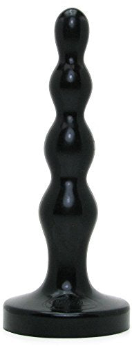 Liten räfflad anuspropp, mörklila Tantus ETB0888