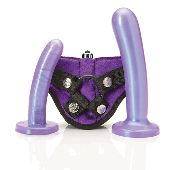 Nybörjarsele Bend Over, mörklila Tantus 4008