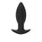 Analplugg Tantus Silikon Konisk Svart (10 cm)