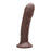 Realistisk dildo Tantus Med relief Silikon Mörkbrun