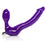 Bandlös strap-on Feeldoe, mörklila Tantus F9911