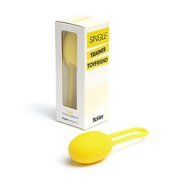 Vibratorapparat Trainer Toyfriend, singel, gul Tickler Vibes T100602