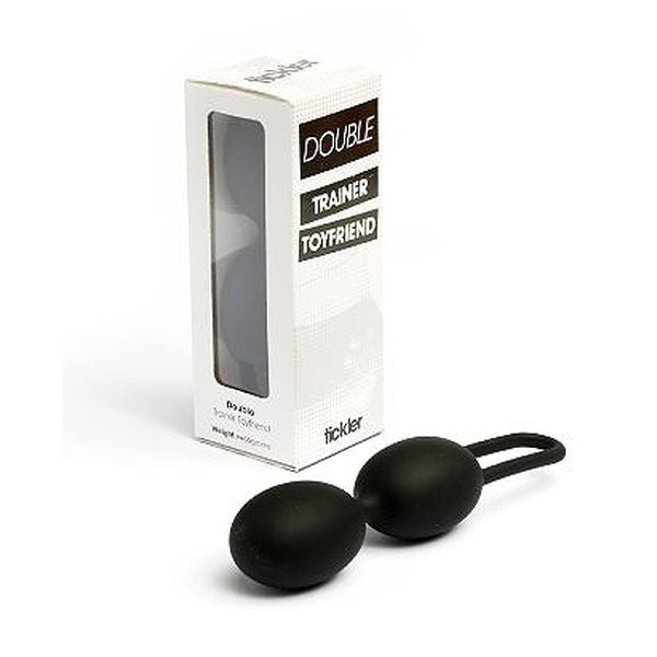 Vibratorapparat Trainer Toyfriend, Dubbel, svart Tickler Vibes T100603