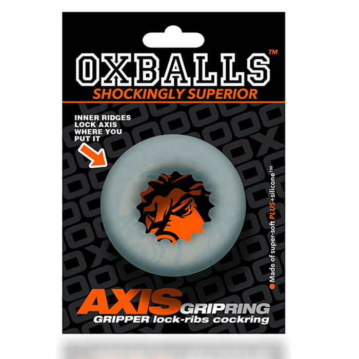 Penisring Axis Rib Griphold Oxballs Grå