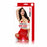 Kjol  Mini LatexWear  Pasties  Röd