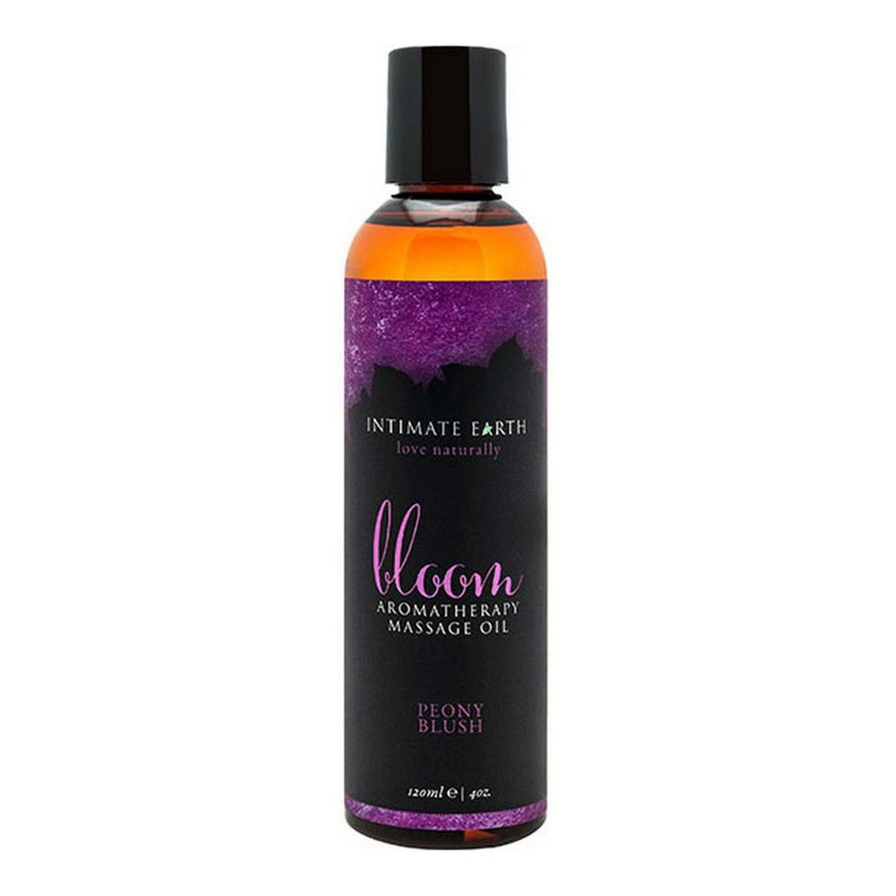 Massageolja Bloom 120 ml Intimate Earth Blommig Blommor Rosor
