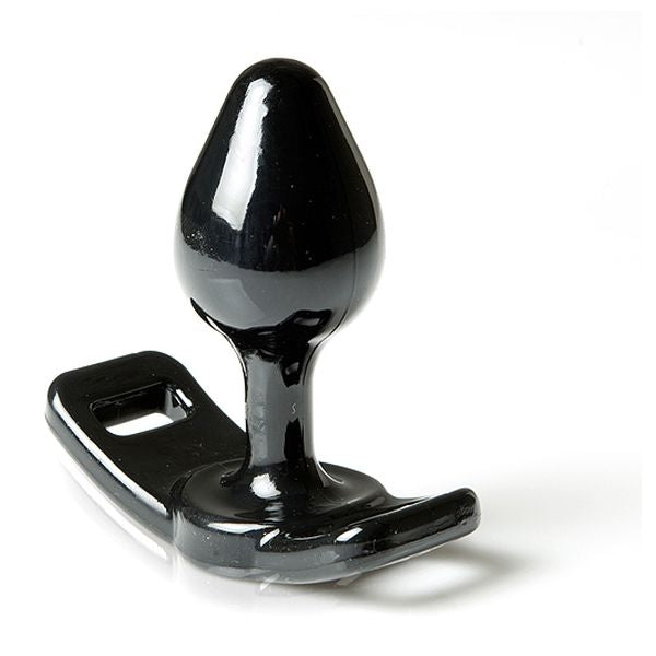 Liten Strap-on med anuspropp, svart Perfect Fit HP-13