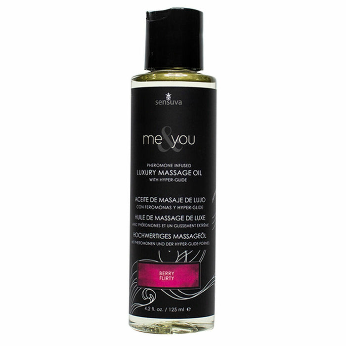 Erotisk Massageolja Sensuva Me & You Berry Flirt (125 ml)